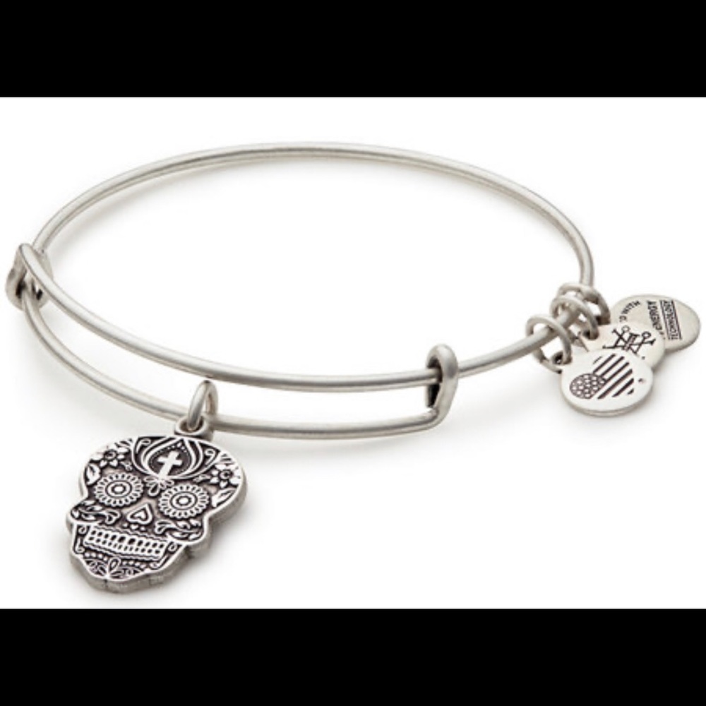 ALEX AND ANI Calavera Bangle
